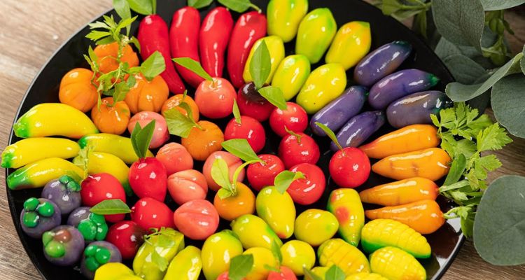 Bánh đậu xanh trái cây