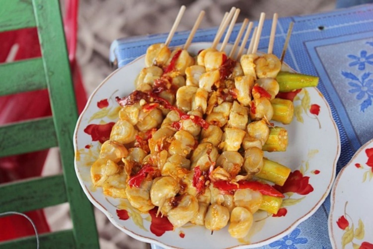 Cồi biên mai nướng