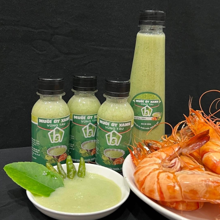 Muối ớt chanh, muối tôm