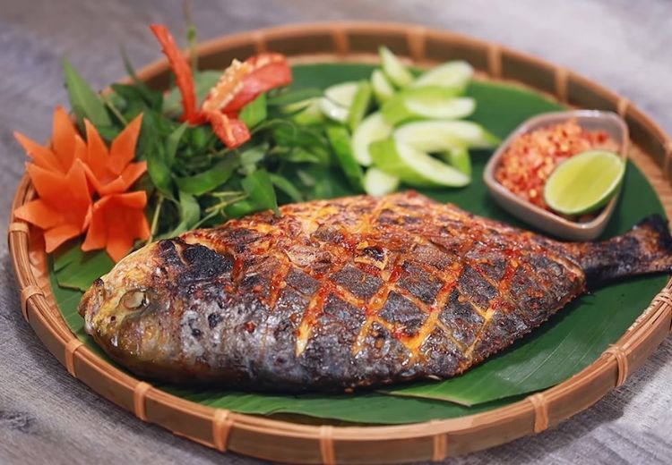 Cá nướng mọi