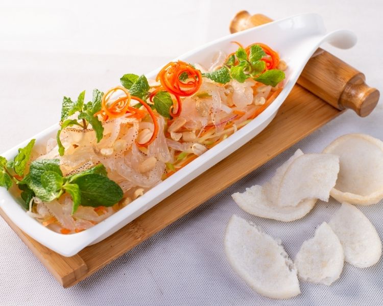 Gỏi sứa đầm Ô Loan