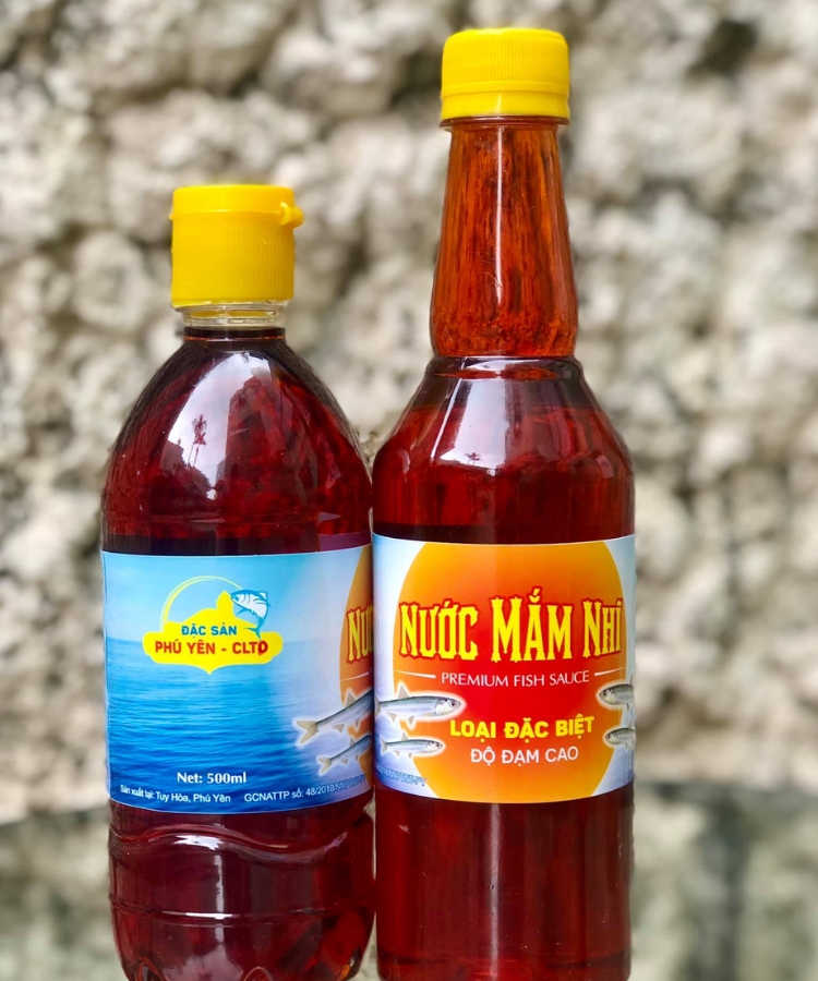 Nước mắm Phú Yên và nước mắm Gành Đỏ