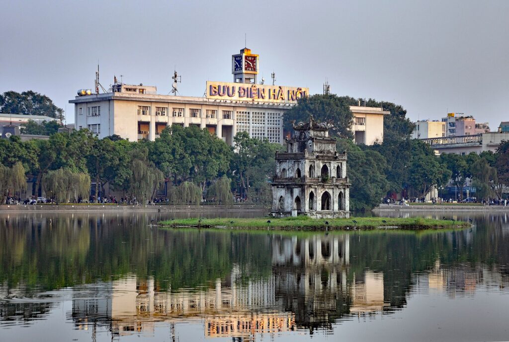 Tháp Rùa, hồ Gươm
