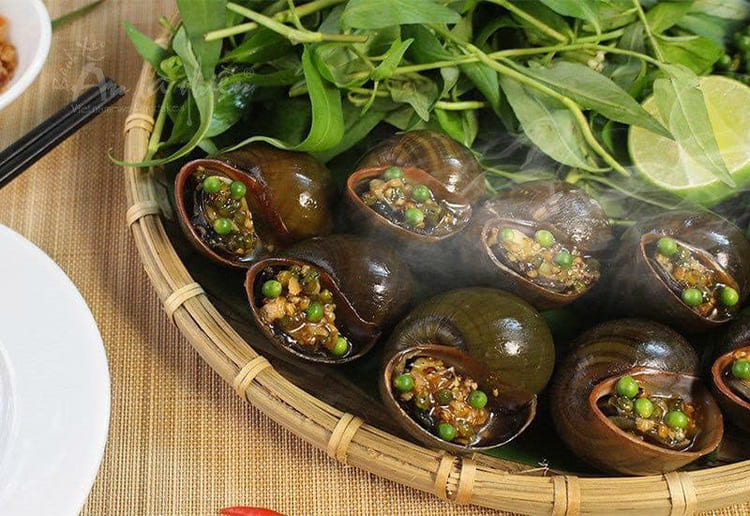 Ốc xào, ốc hấp