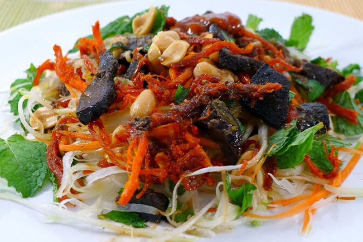 Nộm bò khô